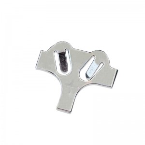 ปุ่มเซลล์ CR2032 ที่ยึดแบตเตอรี่ความแม่นยำของแบตเตอรี่ชุบแบตเตอรี่เสถียร 3V 0.25 มม.